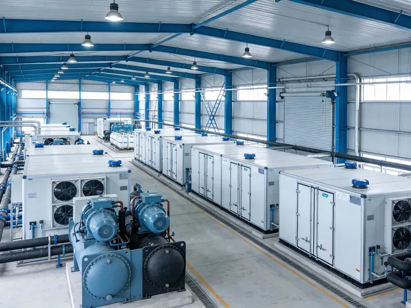 HVAC service consumables prepared for supply