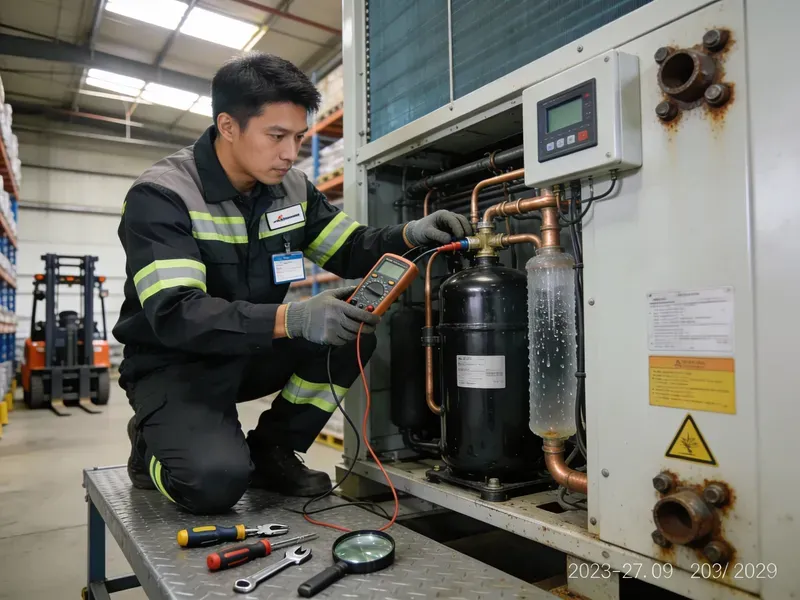 Diagnóstico de HVAC y bombas de calor
