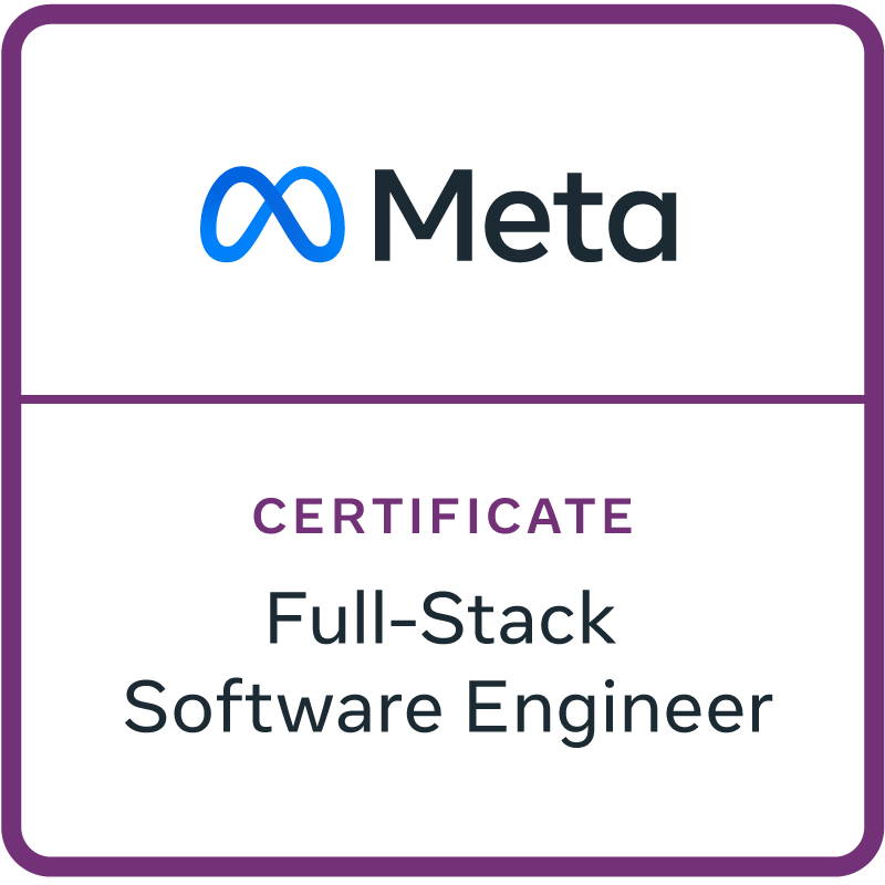 Meta Full-Stack Developer 1