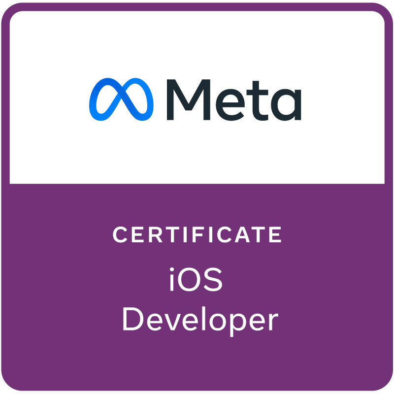 Meta iOS Developer Professional Certificate 1
